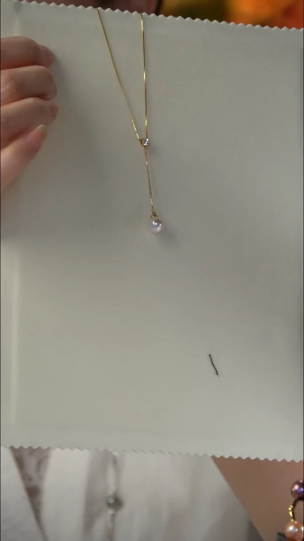 【闪购商品】海水珍珠吊坠(赠银链)未镶嵌【慢姐】海水吊坠8-9