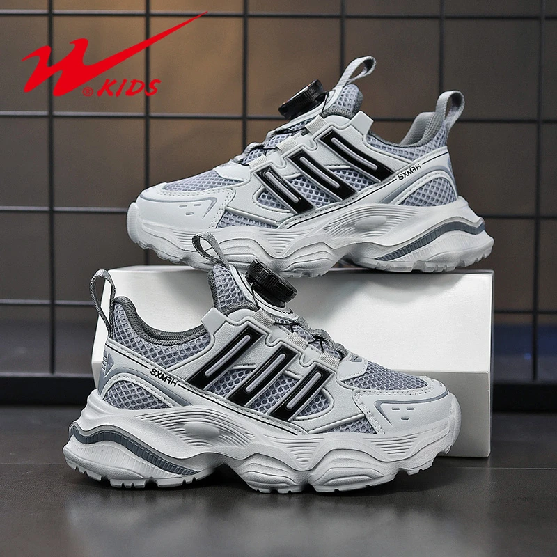 双星男童运动鞋子2024春秋新款中大童儿童时尚百搭厚底潮鞋3-12岁