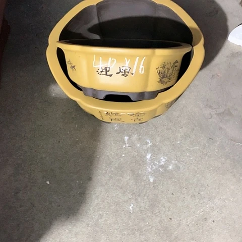 紫砂花盆手工制作