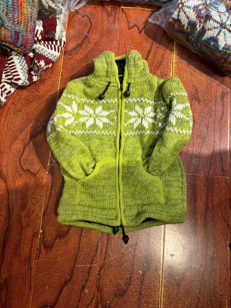 小孩毛衣外套男女同款