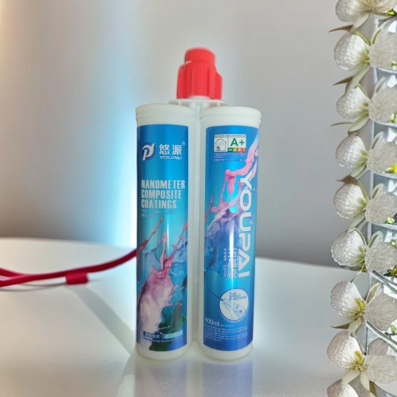 悠派玉晶瓷真瓷美缝剂全屋磁砖美缝真瓷胶美缝剂工厂批发