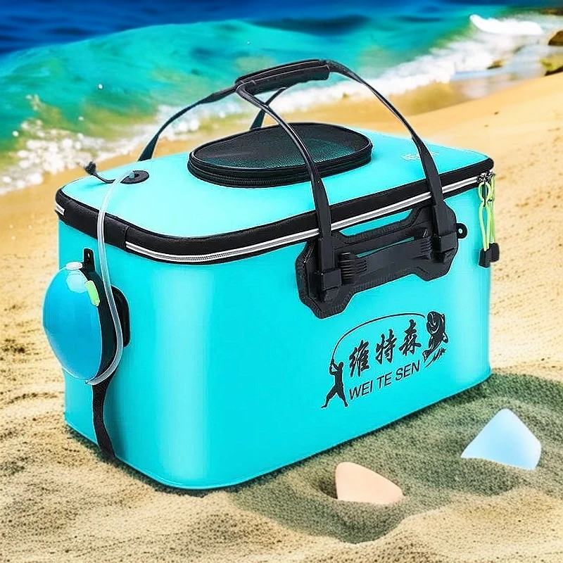 【钓友推荐】鱼护桶活鱼桶钓鱼桶加厚水桶装鱼箱装鱼桶钓桶鱼包充氧