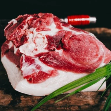 罗福优选农家散养土猪肉(后腿肉）