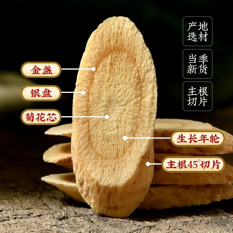 黄芪原产地岷县天然无硫大片甘肃黄芪当归党参泡水煲汤