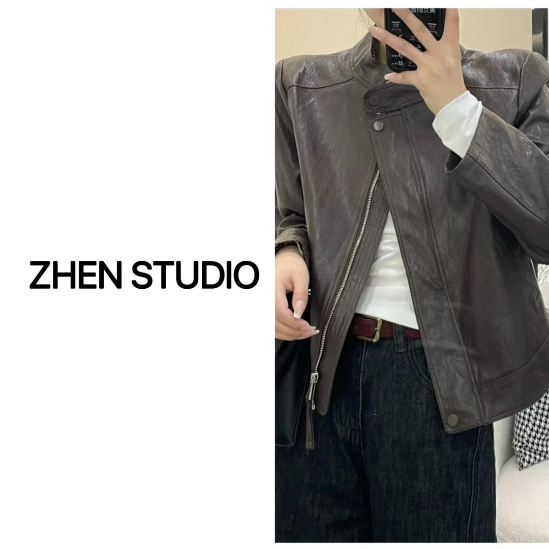 2024秋季新款皮衣女机车帅气短款外套上衣