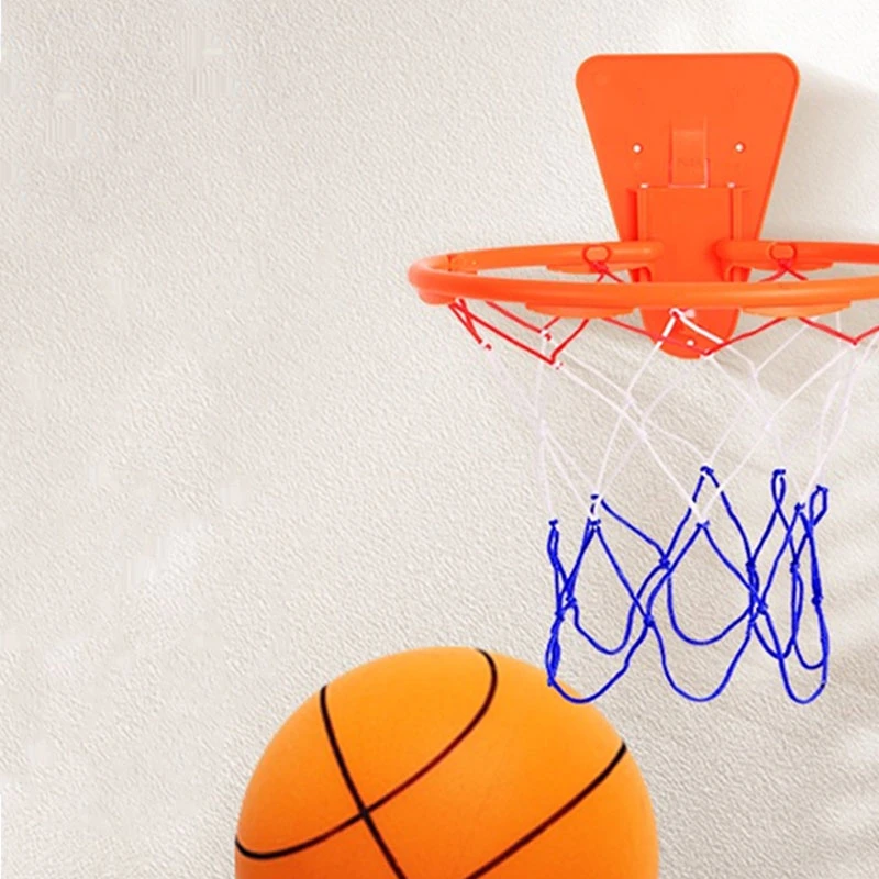 球专业室内篮球框家用篮球架免打空壁挂式篮筐可投1-7号篮球