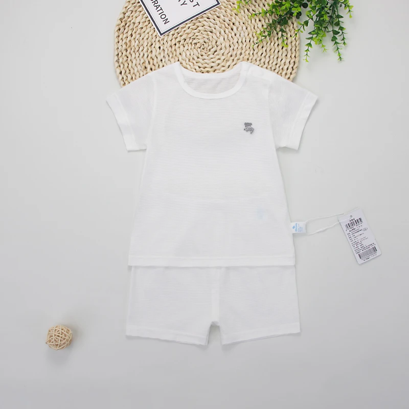 Bbe baby男宝女宝圆领短袖套装--G171