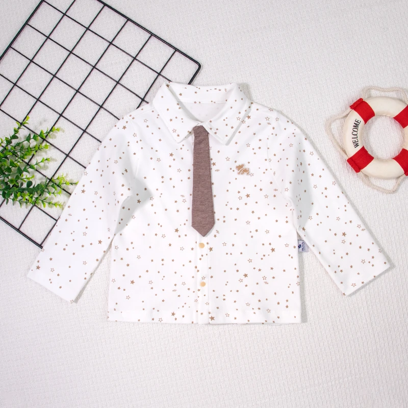DY954/ Bbe baby印花衬衫