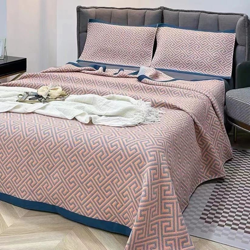 床盖纯棉纱布软凉席200/230吸汗透气干爽多功能双面加厚通用