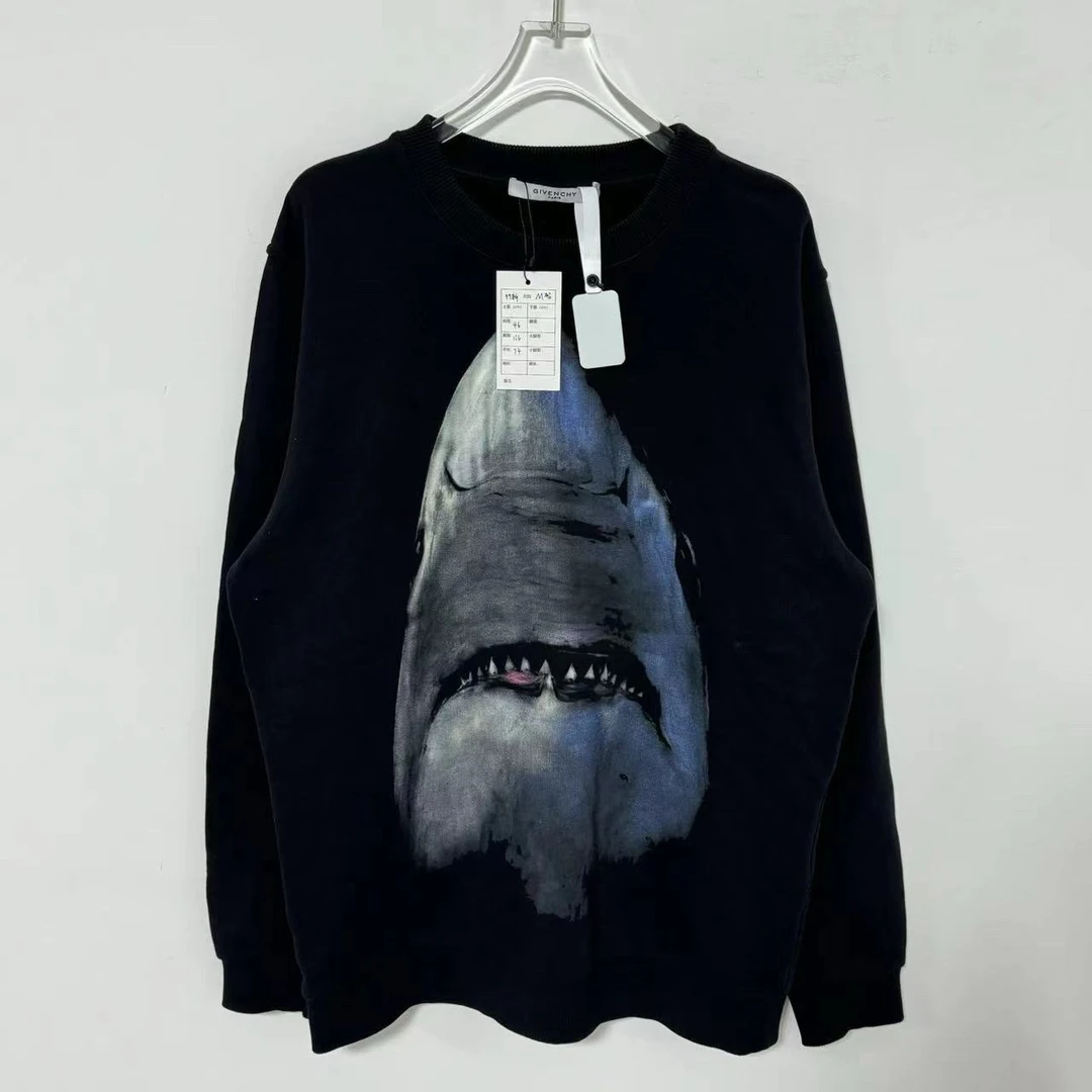 99新 Givenchy/纪梵希 rz0695 Givenchy鲨鱼卫衣 m 99新