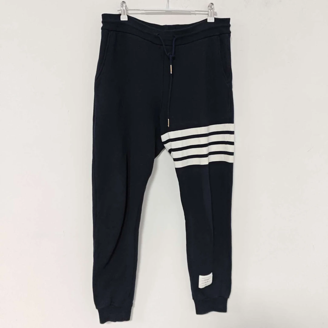 95新 THOMBROWNE RZ0597 thom browne针织卫裤 2码 98新