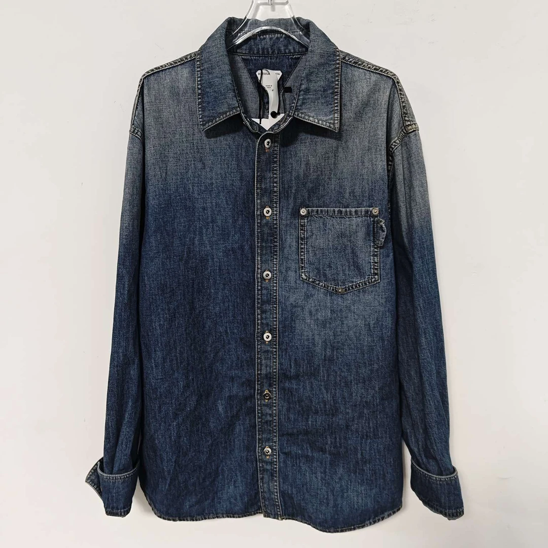 95新  RZ0161 bottega veneta牛仔衬衫 52 98新