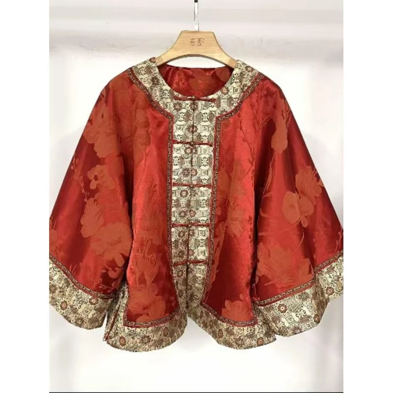 【卿思韵】新中式8号对襟外套复古国风传统242602