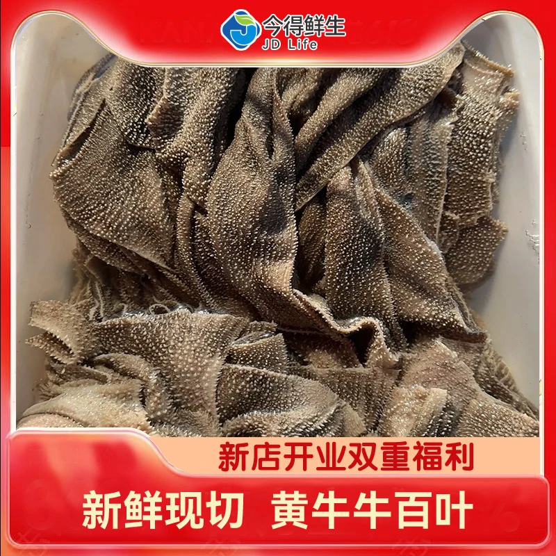 新鲜牛百叶 【农村新鲜黄牛肉 牛百叶】1斤 涮火锅必备