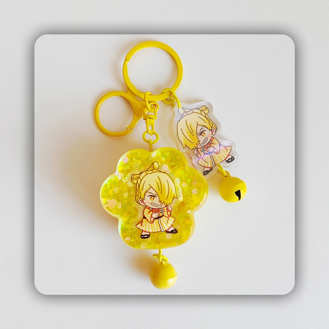 语蔚手作坊网红海贼王猫爪钥匙扣成品手工现货可爱包挂萌物少女心