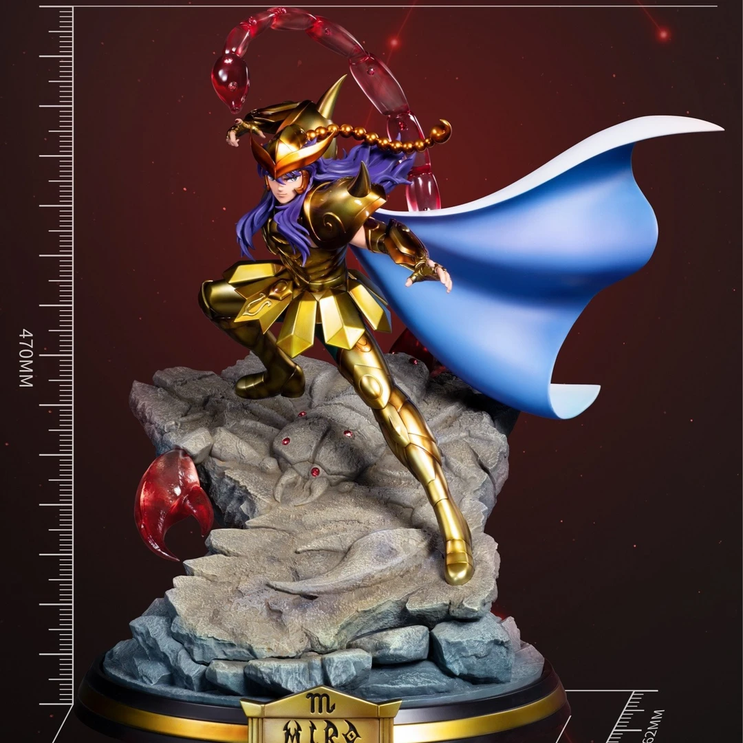 【全新现货】圣斗士星矢 黄金圣斗士 天蝎座米罗 正版授权  GK手办