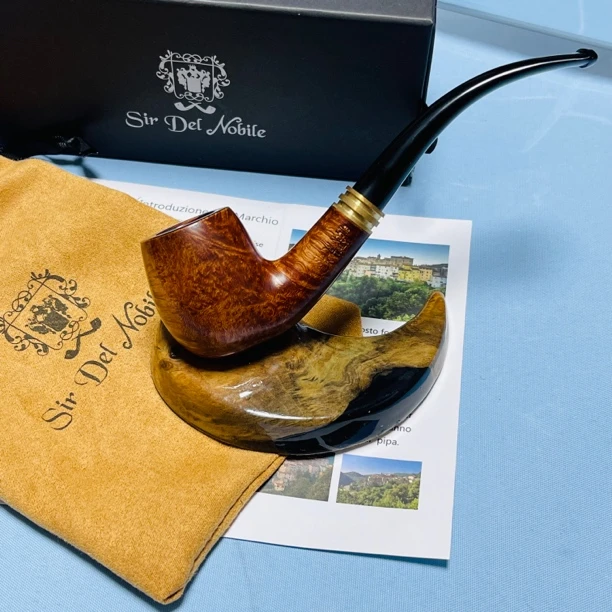 9053意大利诺贝利光面苹果弯3毫米烟具