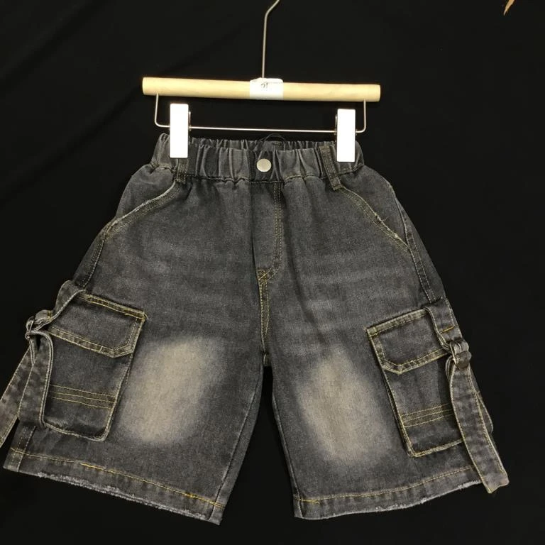 Mooe- 88017 时尚韩版高货百搭潮酷休闲牛仔中裤