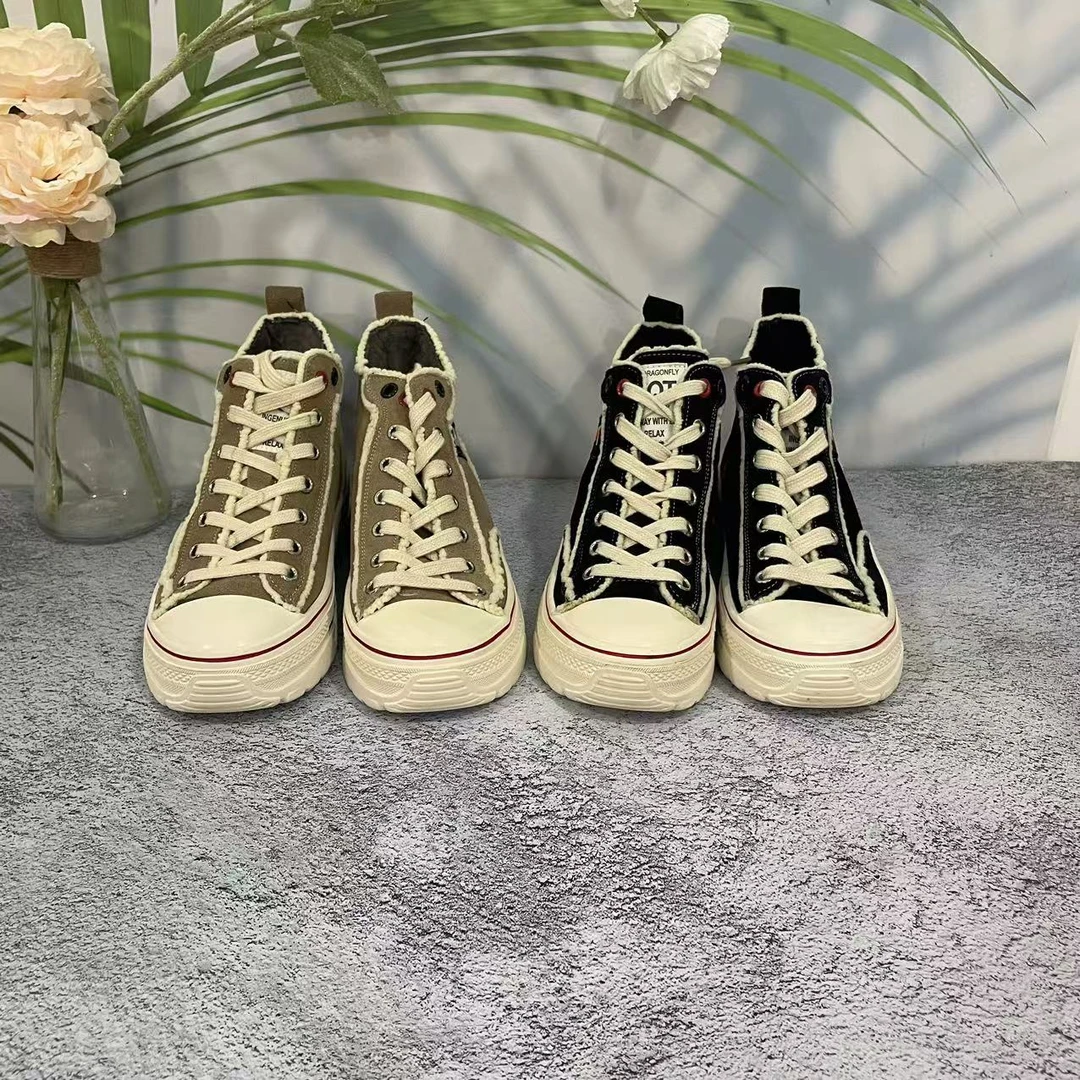 小强家女鞋新款秋冬百搭女绒鞋（K36-16-2）(C0616452H)