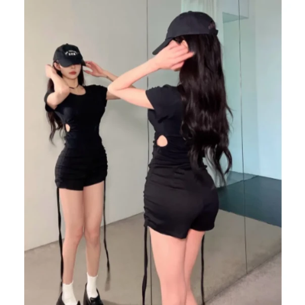 【彤彤推荐】显瘦T恤甜辣修身显瘦短袖上衣W21072