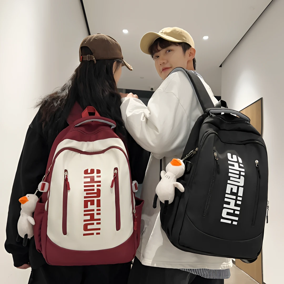 休闲男士背包韩版初高中生书包大学生双肩背包潮流大容量电脑包男