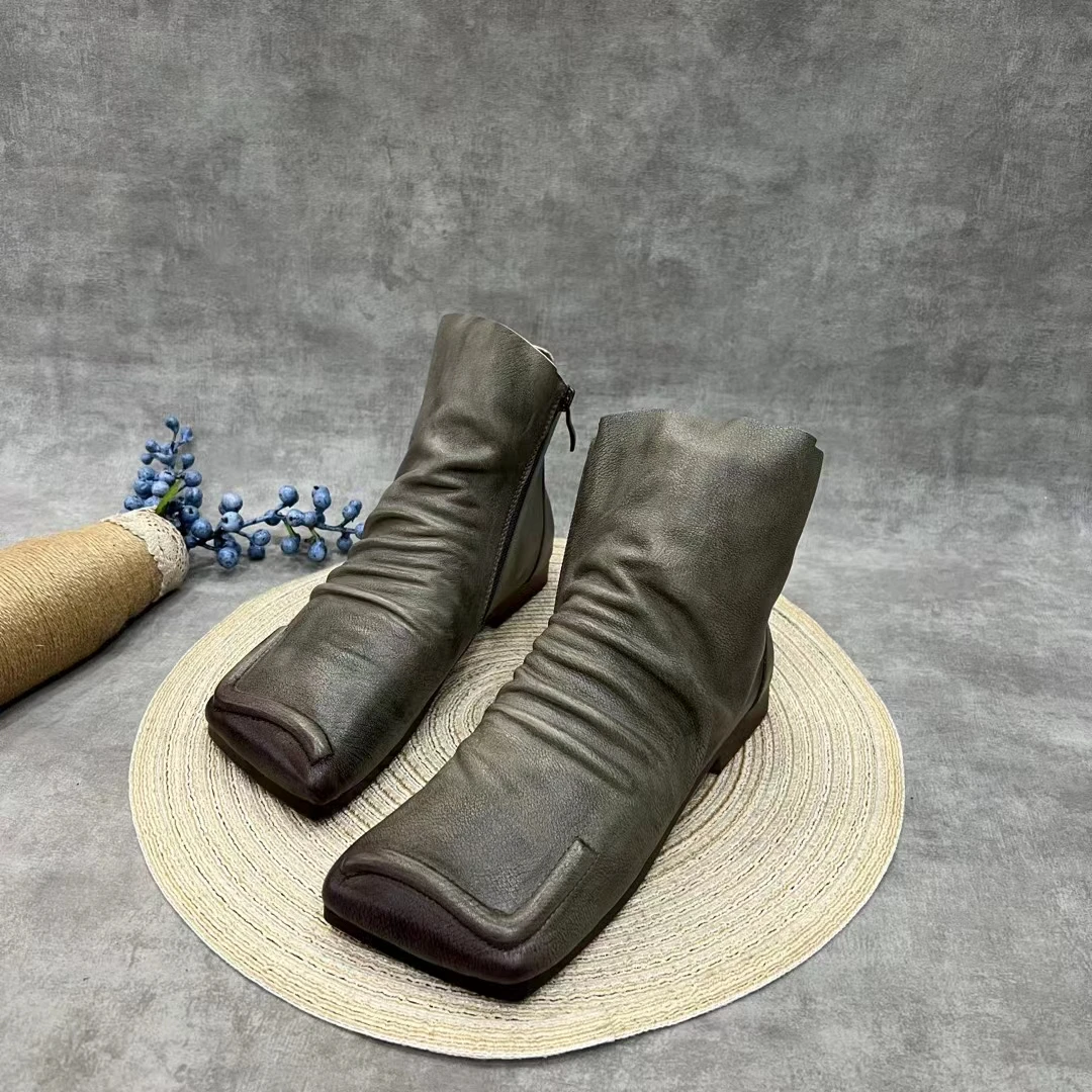 新款复古风柔软舒适百搭休闲女鞋11988A-1