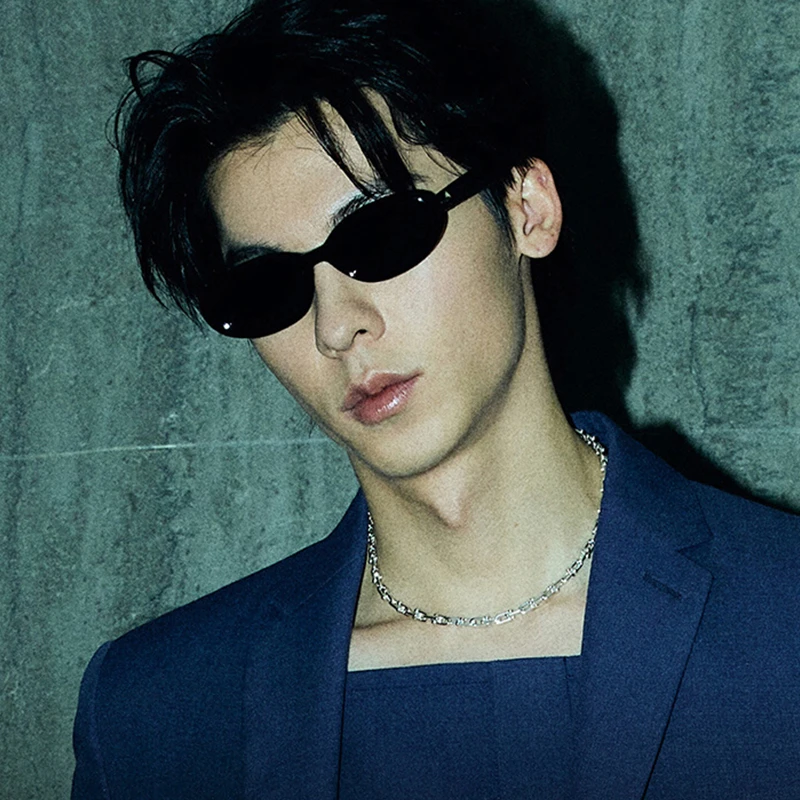网红同款墨镜男猫眼眼镜gm2025春季新款太阳镜女防紫外线男款