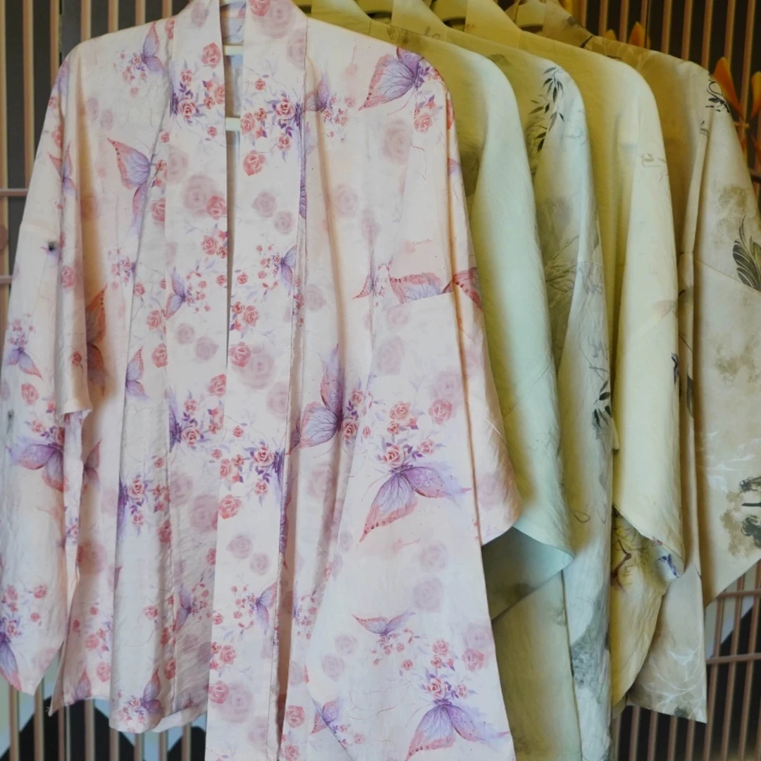 原创【惊夏】百搭开衫外套防晒薄款宽松飞机袖新中式春夏秋汉服