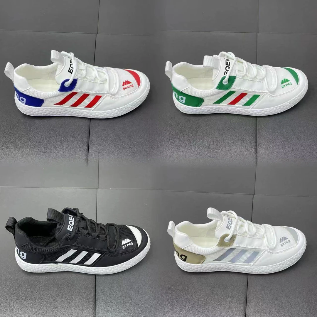 春夏新款网面低帮舒适时尚男款运动休闲潮鞋 偏大一码