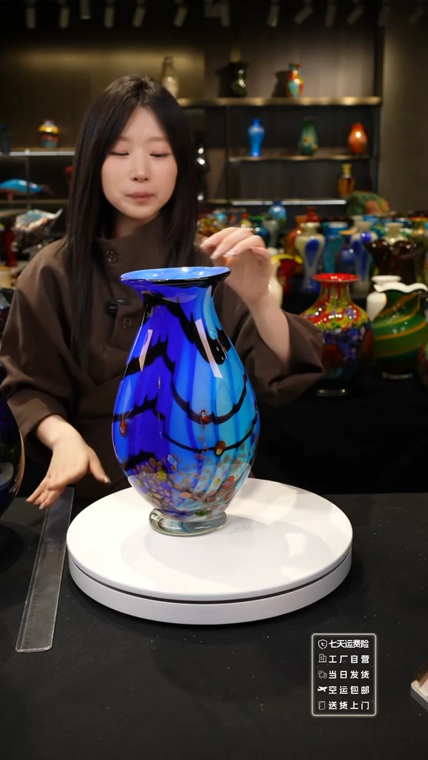 【闪购商品】非遗原创手作艺术摆件花瓶