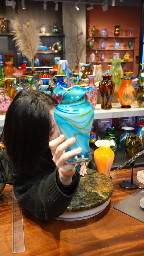 【闪购商品】手作精工花器一级色料，空运包邮，送货上门
