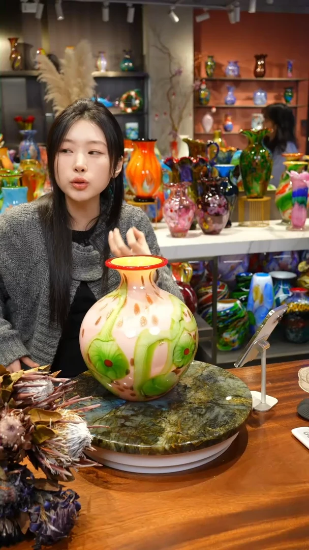 【闪购商品】手作精工花器一级色料，空运包邮，送货上门