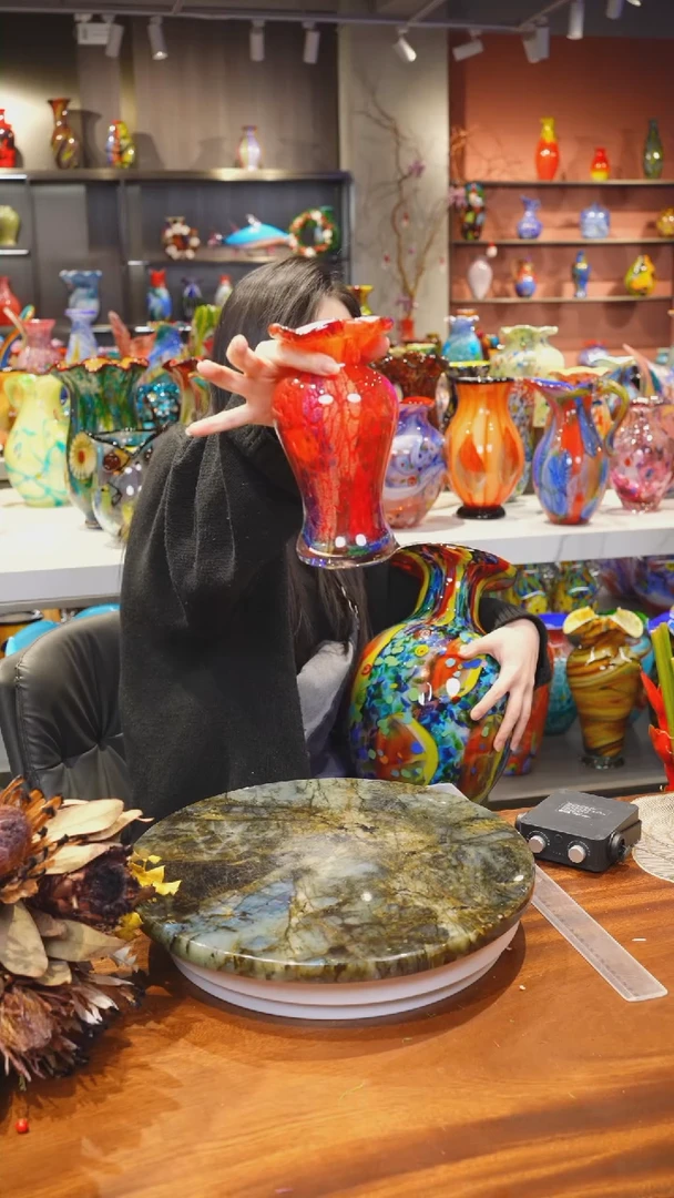 【闪购商品】手作精工花器一级色料，空运包邮，送货上门