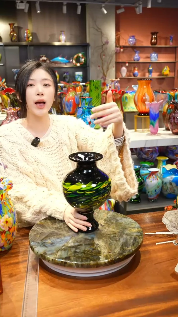 【闪购商品】手作精工花器一级色料，空运包邮，送货上门