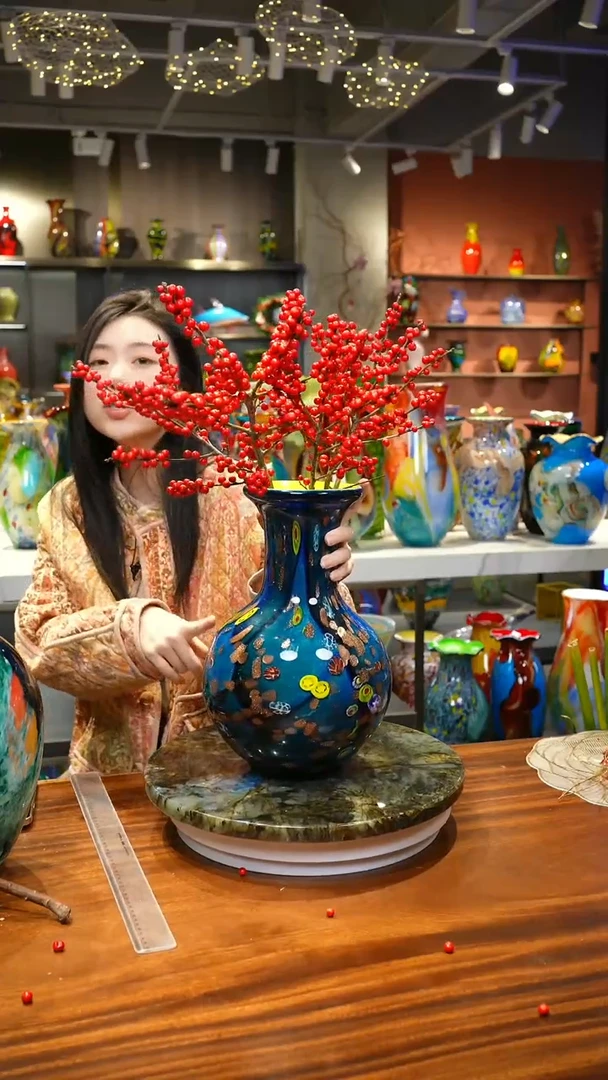 【闪购商品】手作精工花器一级色料，空运包邮，送货上门