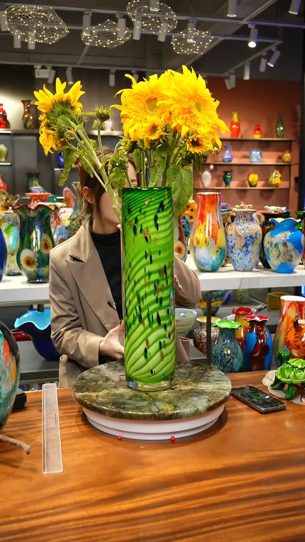 【闪购商品】手作精工花器一级色料，空运包邮，送货上门