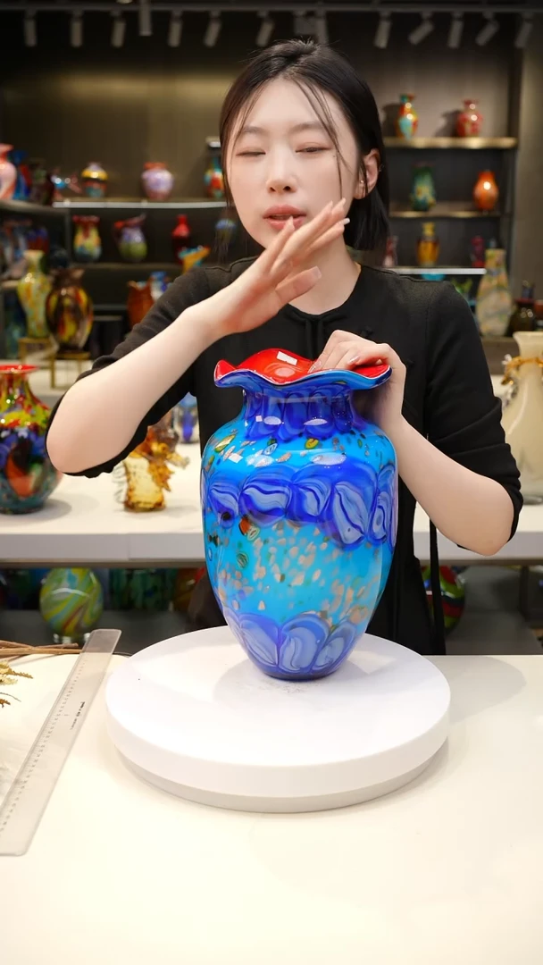 【闪购商品】非遗手作精工花器一级色料空运包邮送货上门