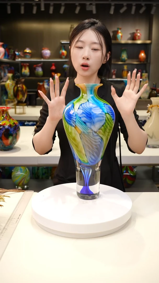 【闪购商品】非遗手作精工花器一级色料空运包邮送货上门