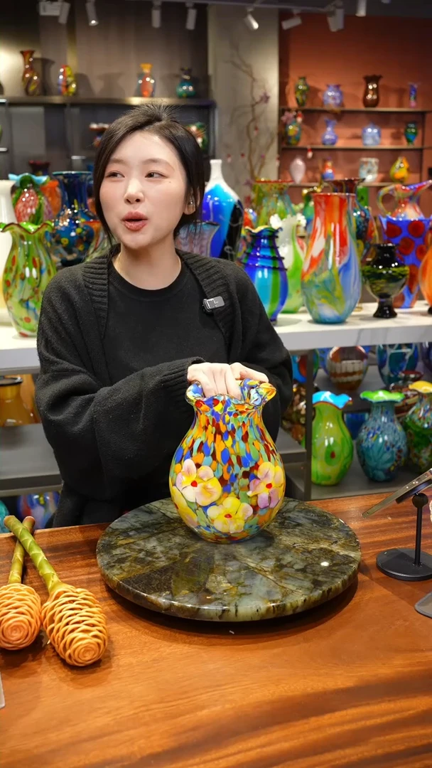 【闪购商品】手作精工花器一级色料，空运包邮，送货上门