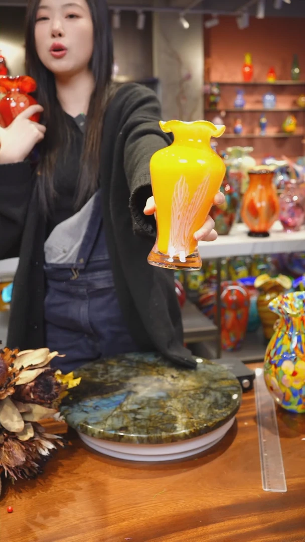 【闪购商品】手作精工花器一级色料，空运包邮，送货上门