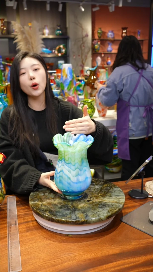 【闪购商品】手作精工花器一级色料，空运包邮，送货上门
