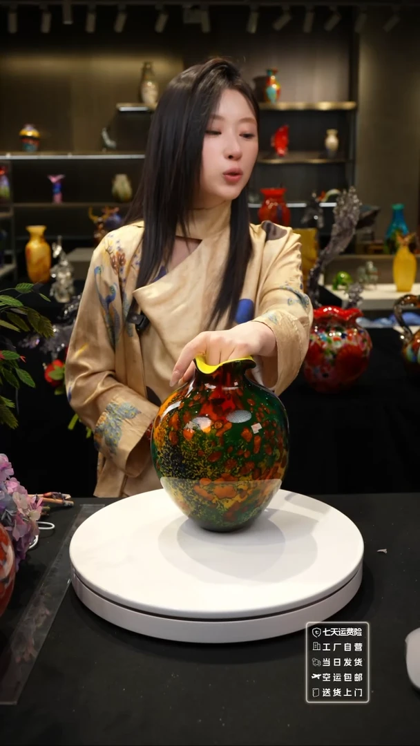 【闪购商品】非遗原创手作艺术摆件花瓶