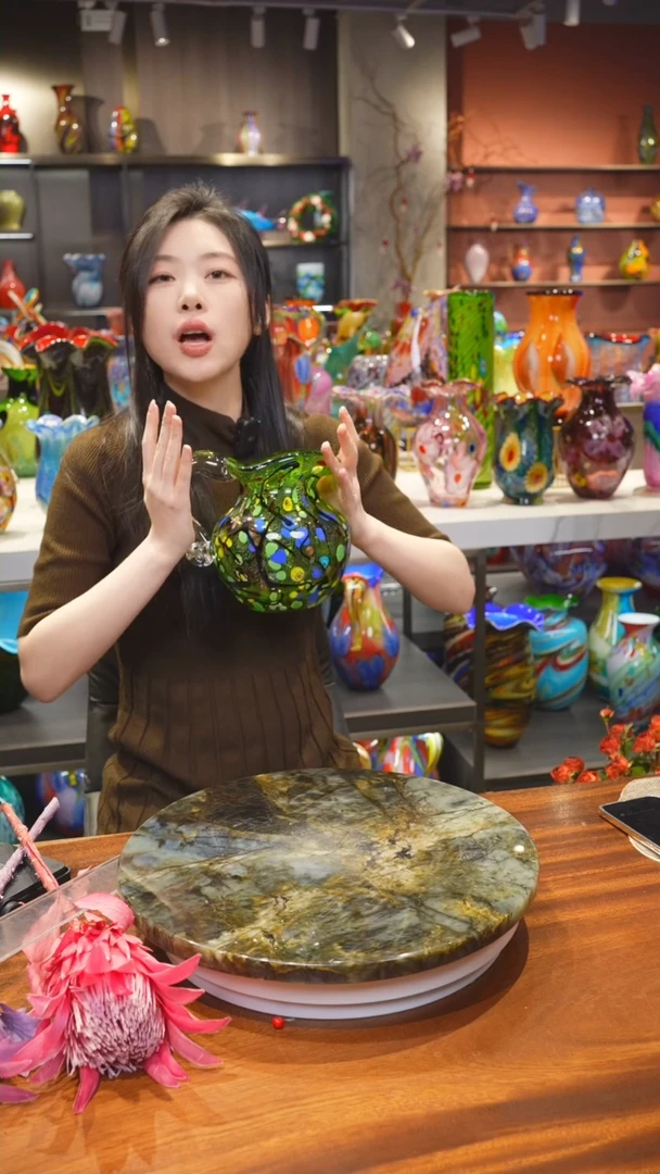 【闪购商品】手作精工花器一级色料，空运包邮，送货上门