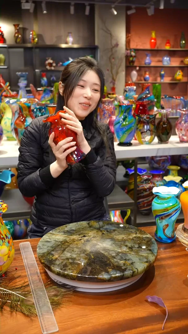 【闪购商品】手作精工花器一级色料，空运包邮，送货上门