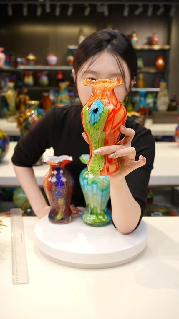 【闪购商品】非遗手作精工花器一级色料空运包邮送货上门