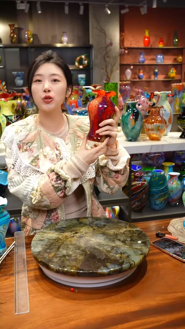 【闪购商品】手作精工花器一级色料,空运包邮,送货上门
