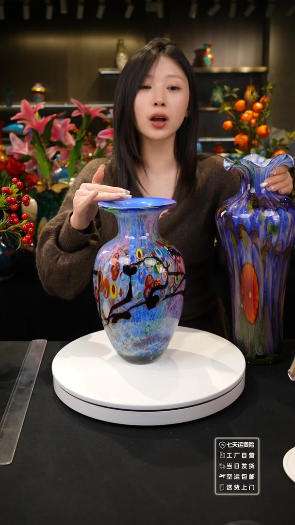 【闪购商品】非遗原创手作艺术摆件花瓶