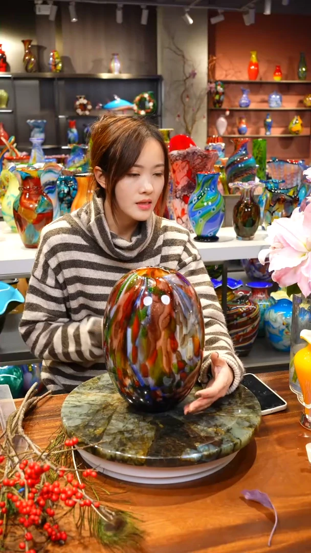 【闪购商品】手作精工花器一级色料，空运包邮，送货上门
