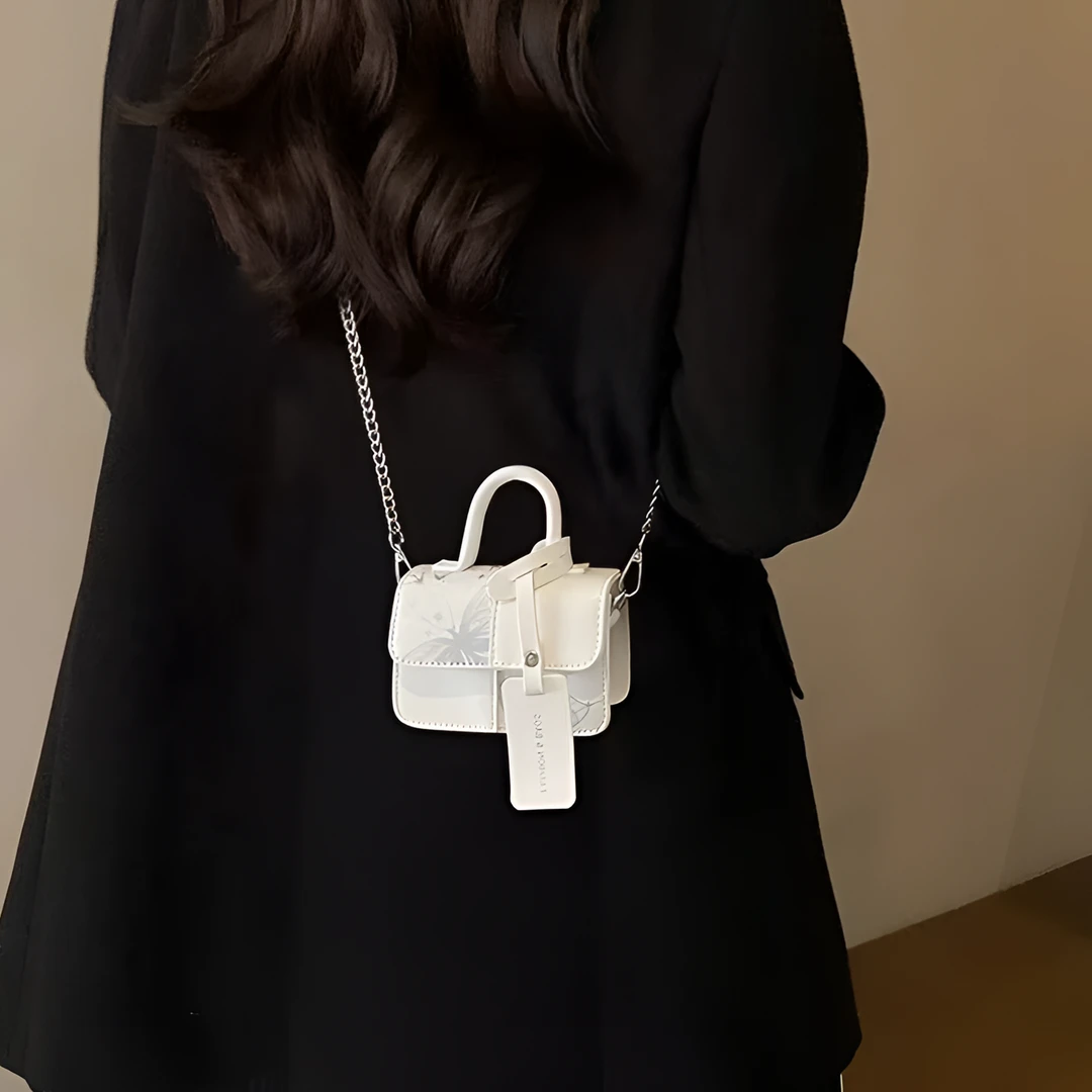 轻奢包包女2025新款夏季高级感小众超火斜挎钥匙小包秋冬新款女包