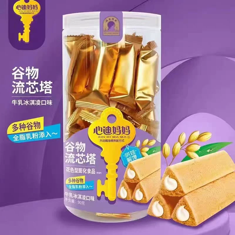 （到手2桶）心迪-妈妈谷物流星塔饼干